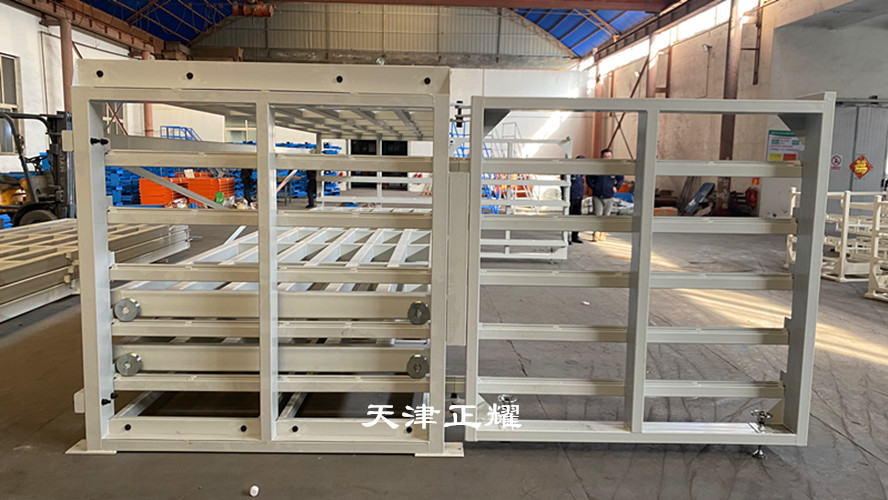 四川眉山板材貨架抽屜式結構多層分類擺放鋼板銅板鋁板