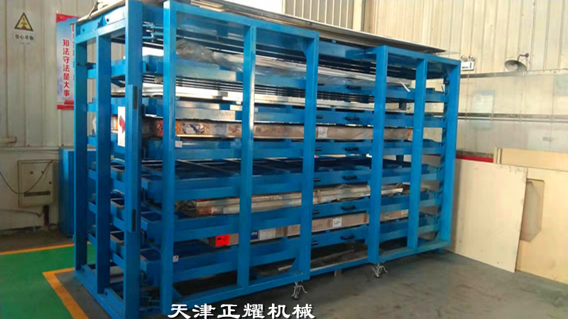 安徽宣城鋼板貨架 抽屜式板材貨架 重型模具貨架
