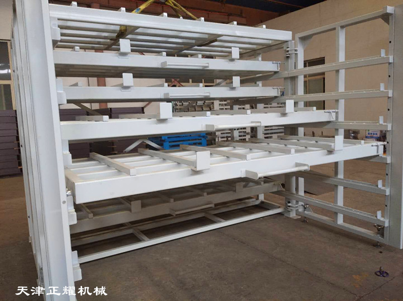江西景德鎮抽屜式板材貨架 鋼板存放架 鋁板擺放架