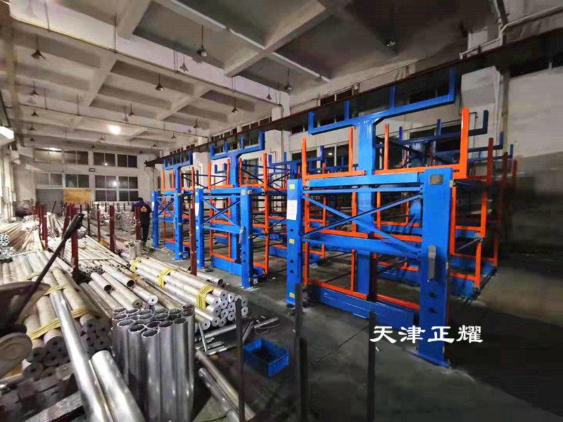 浙江杭州型材貨架 銅排擺放架規格 軸存放架 重型貨架
