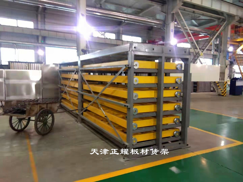 江蘇揚州板材貨架抽屜式鋼板存放架鋁板存放架銅板架子