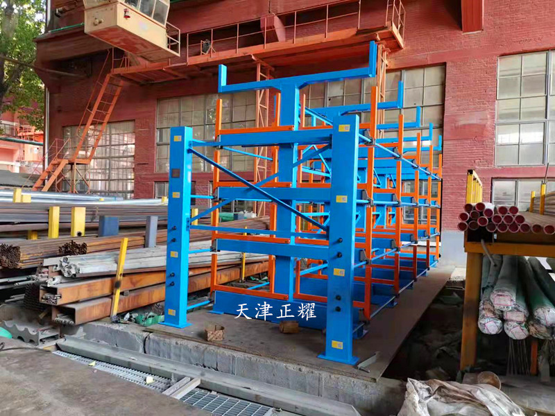 云南昆明鋼材貨架 圓鋼存放架 銅排擺放架 鋁型材貨架