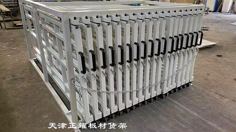 上海浦東立式板材貨架存放不銹鋼板銅板鋁板合金薄板