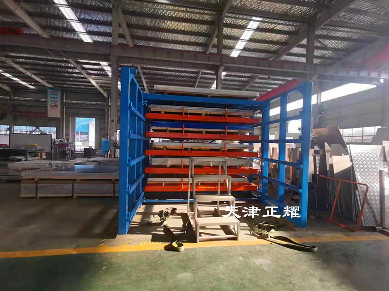 上海普陀抽屜式板材貨架分類擺放鋼板銅板鋁板金屬薄板