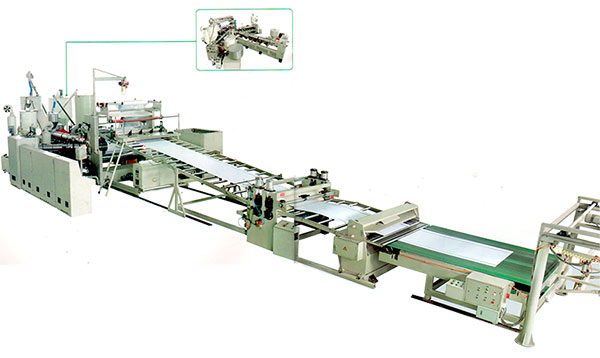 ABS塑料板（片）材生產(chǎn)線