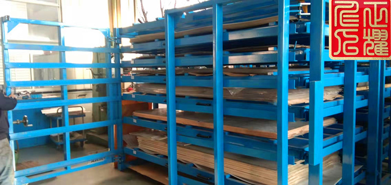 黑龙江大庆放板材的货架 钢板存放架 铝板铜板架子