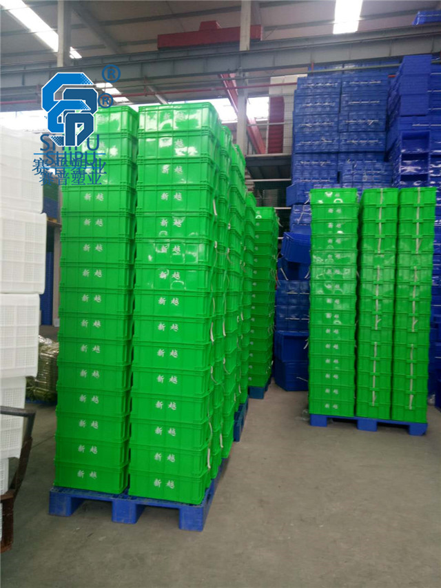 黔西南塑料周轉筐冷庫業凍品塑料筐生產廠家