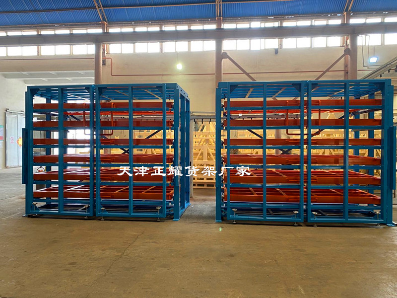 安徽蚌埠板材货架 钢板存放架 抽屉式铜板货架 铝板架子