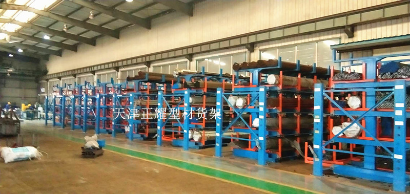 重庆型材货架 钢材摆放架 管材存放架 轴类货架