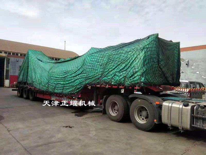 发货浙江企业的伸缩悬臂货架装车发货了
