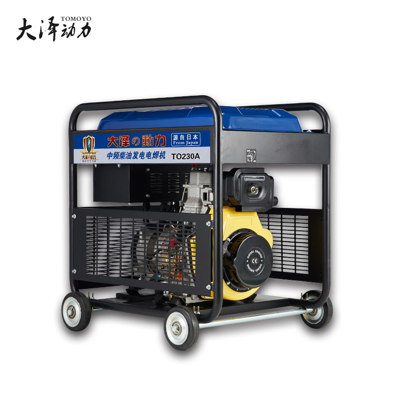 電啟動(dòng)靜音350a柴油發(fā)電焊機(jī)