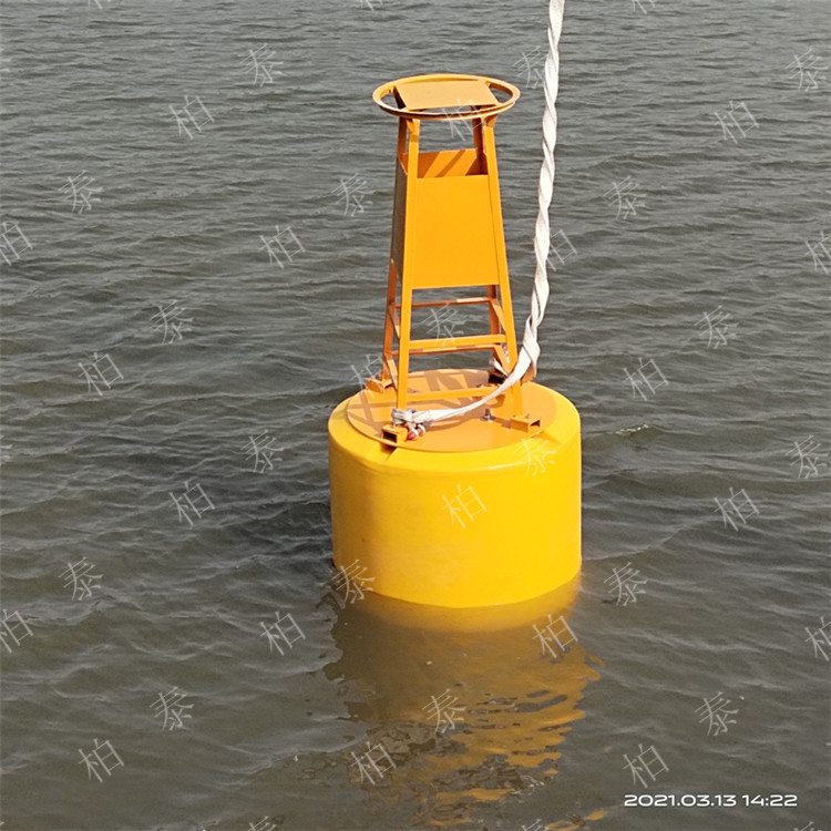 柏泰供應海上拋錨定位浮標 航道聚氨酯示位浮標