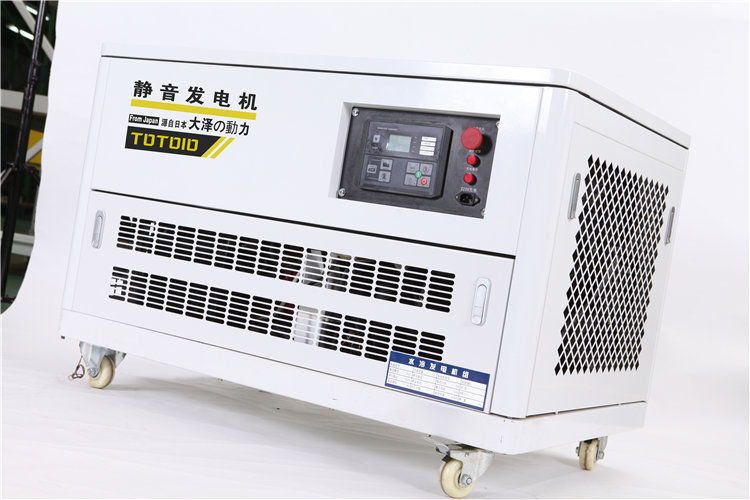 10kw靜音汽油發電機工藝精湛