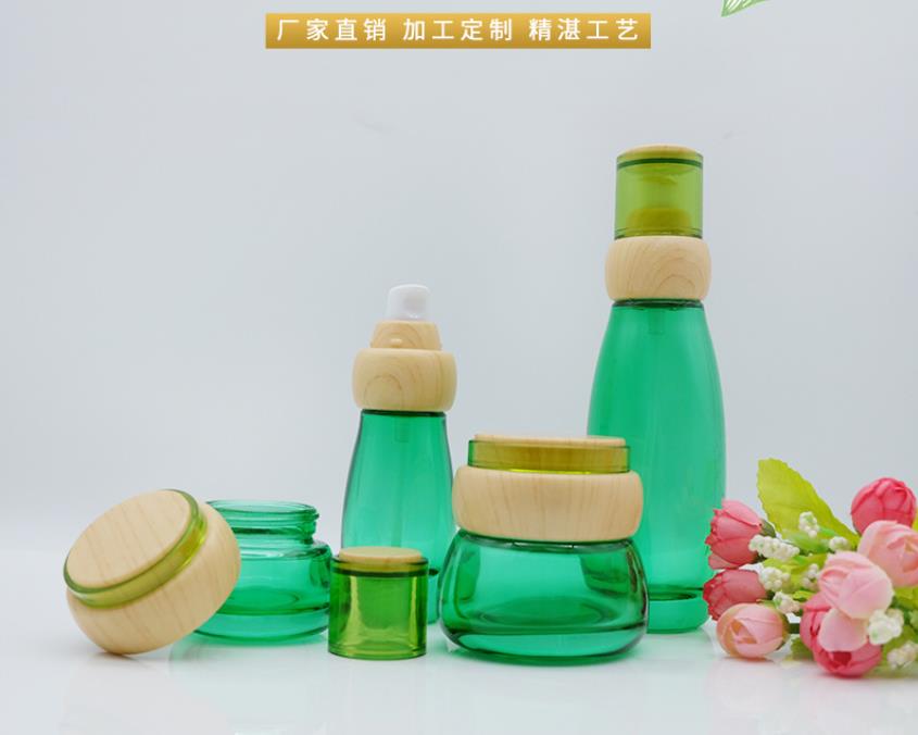 護(hù)膚品套裝瓶噴涂廠