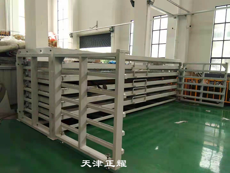 江西景德镇抽屉式板材货架 钢板存放架 铝板摆放架