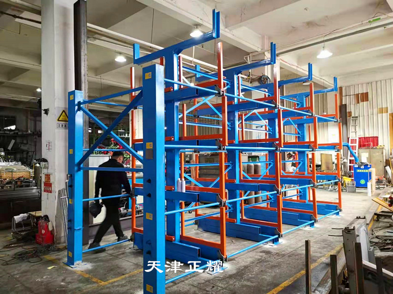 管材板材怎么存放山东潍坊板材货架和伸缩式悬臂货架