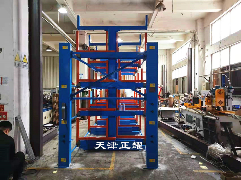 管材板材怎么存放山东潍坊板材货架和伸缩式悬臂货架