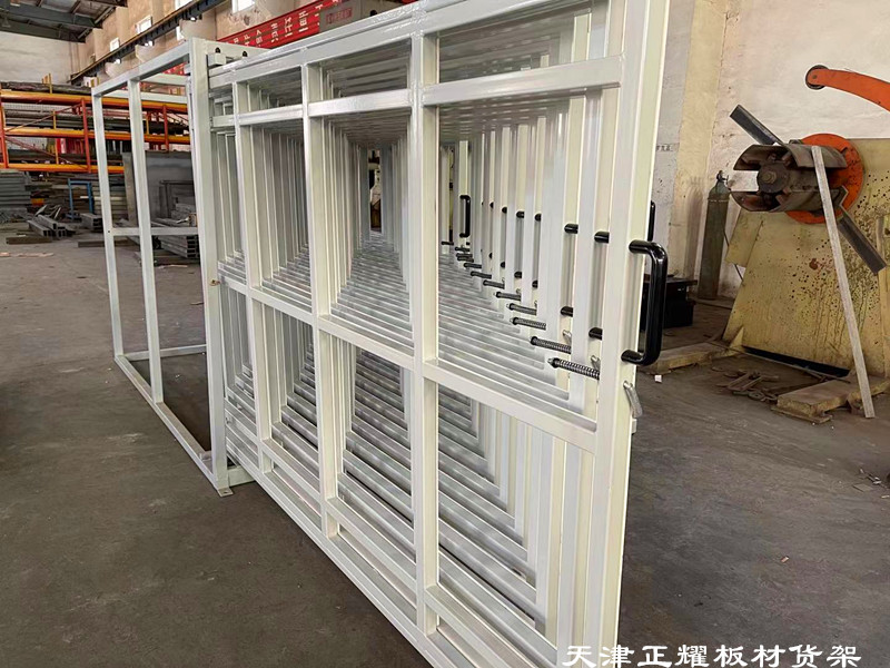 上海浦东立式板材货架存放不锈钢板铜板铝板合金薄板
