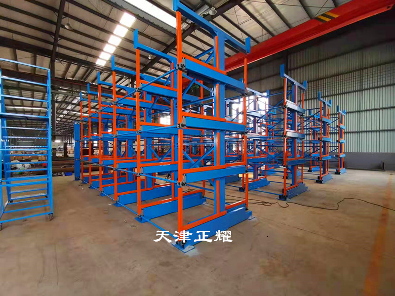 重庆九龙坡钢材库房货架伸缩式结构原理存放重型钢材