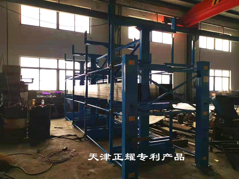 江西宜春管材存放方式伸縮式懸臂貨架行車存取方便快捷