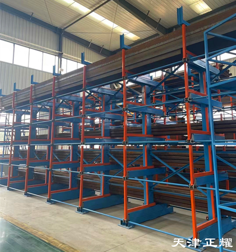 銅管銅棒銅材銅料銅排存放方便快捷整齊伸縮式懸臂貨架