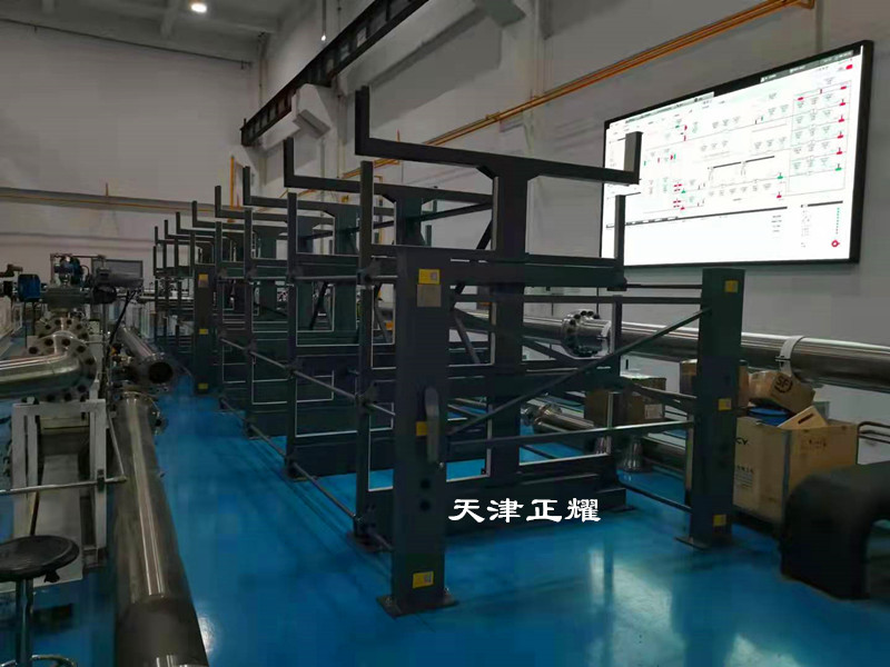 湖北荊門伸縮式懸臂貨架鋁管存放架銅棒擺放架型材架子