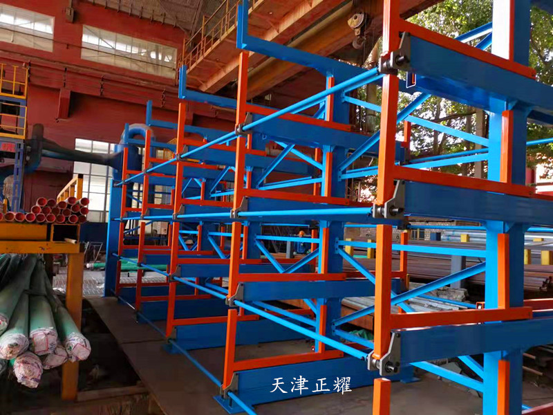 江西上饒鋼材貨架 伸縮懸臂貨架 銅排貨架 鋁型材架子