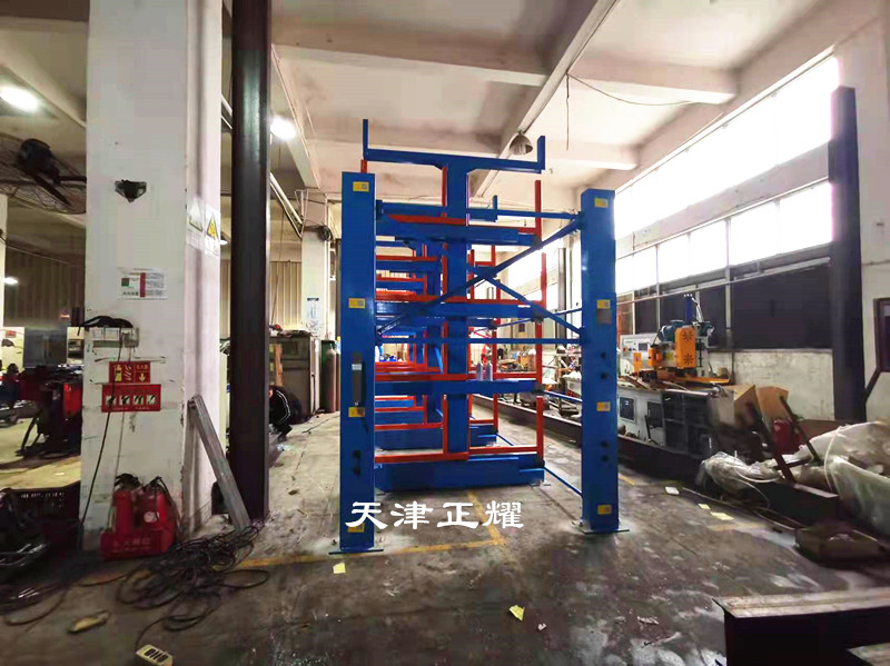 山東菏澤鋼材貨架 型材存放架 鋁管貨架 銅棒貨架
