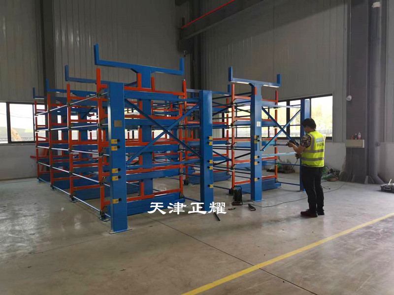 江蘇徐州圓鋼貨架 鋁管存放架 銅排擺放架 軸貨架