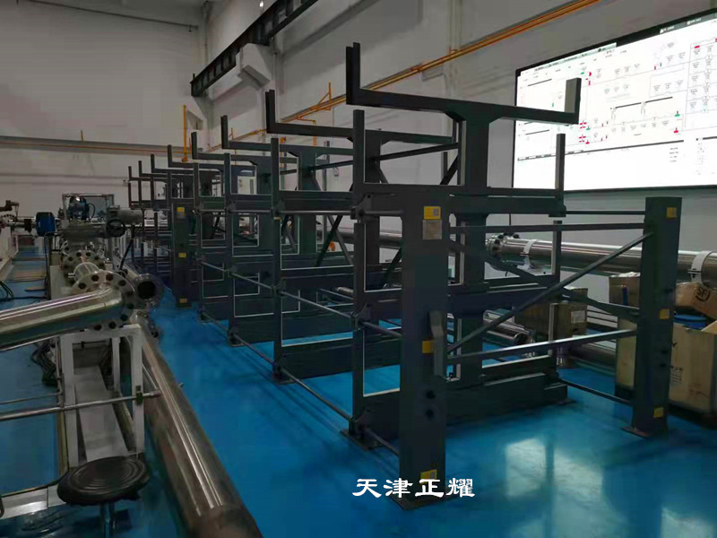 鋼管棒料鋁型材槽鋼角鐵存放可以使用伸縮懸臂貨架