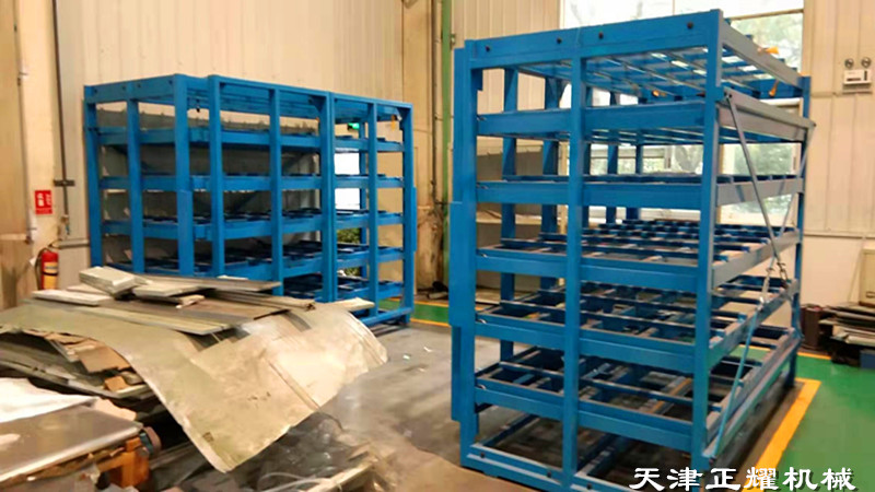 江蘇靖江鋼板貨架 抽屜式板材貨架 板料存放架 重型貨架