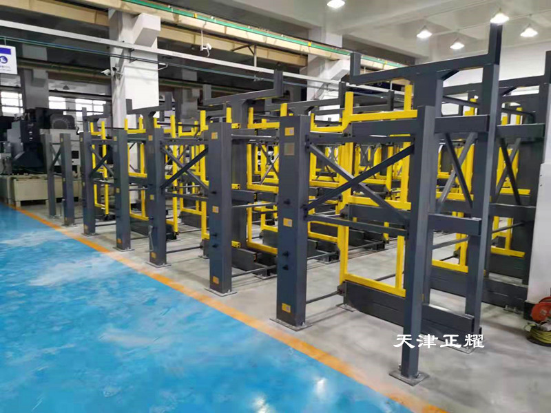 廣東潮州伸縮式懸臂貨架 管材存放架 棒料擺放架 軸貨架