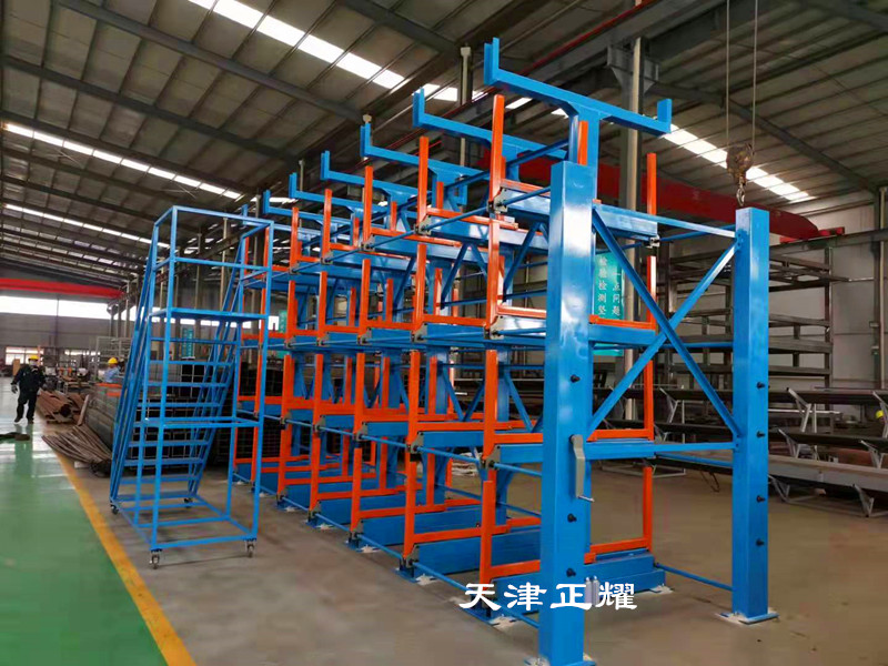 浙江衢州棒料貨架 圓鋼存放架 鋁型材架子 鋼管貨架