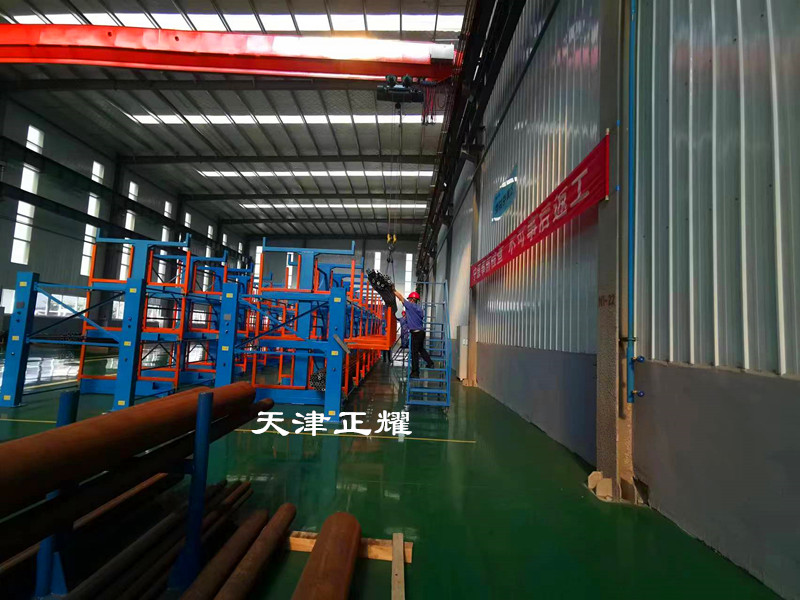 原來型材可以這樣存放伸縮式懸臂貨架立體分類整齊