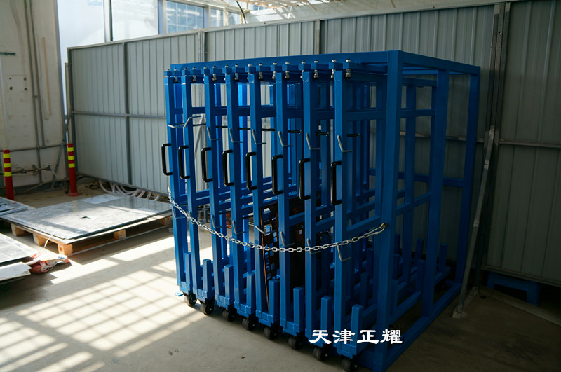 山東濟南立式板材貨架 鋁板存放架 銅板擺放架 鋼板架子