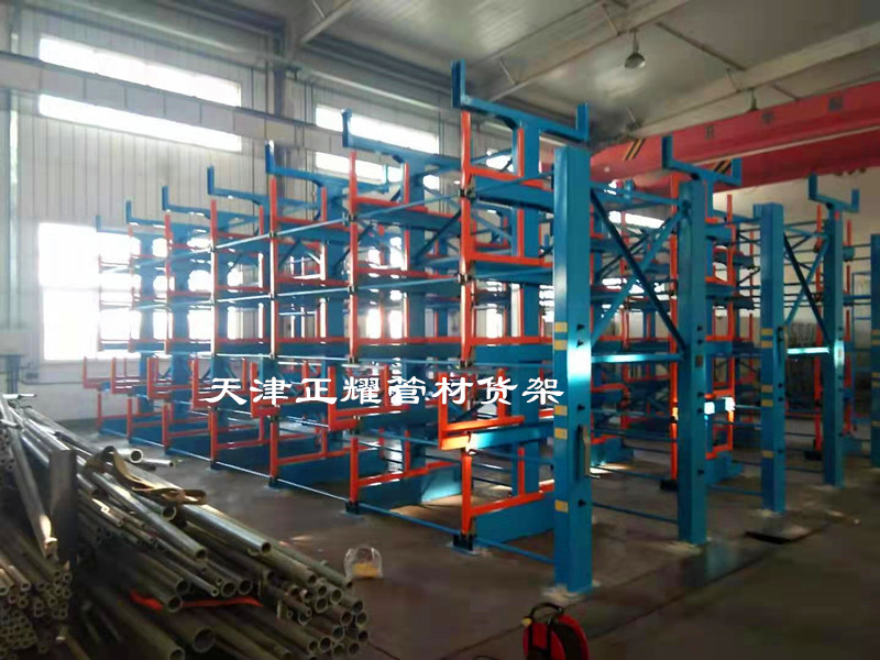 江西上饒管材貨架 銅排擺放架 鋁型材貨架 圓鋼貨架