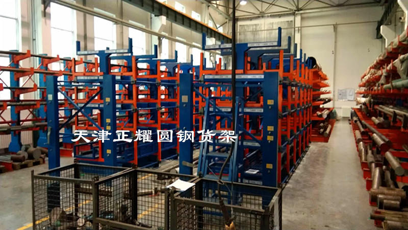 山西太原圓鋼存放架 鋼管擺放架 銅排貨架 鋁材貨架