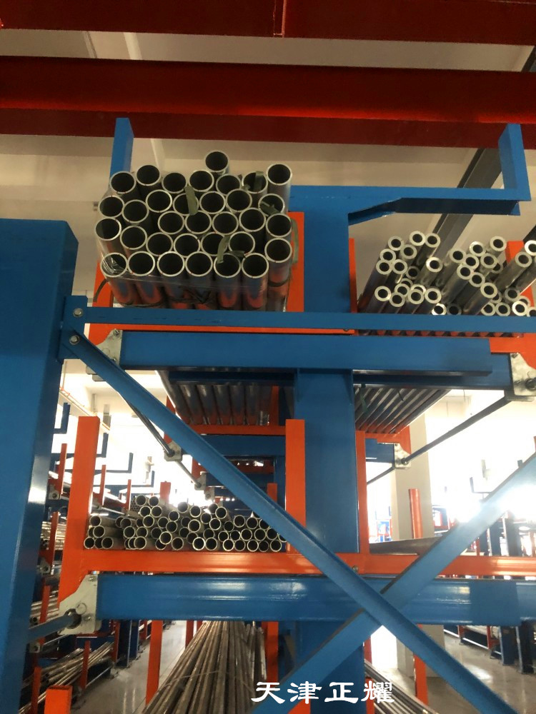 安徽蕪湖管材貨架 圓鋼存放架 鋁型材擺放架 鋼材貨架