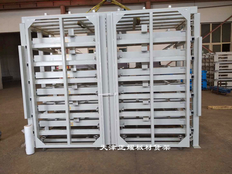上海閔行板材貨架抽屜式結(jié)構(gòu)分類擺放9米內(nèi)不同板材