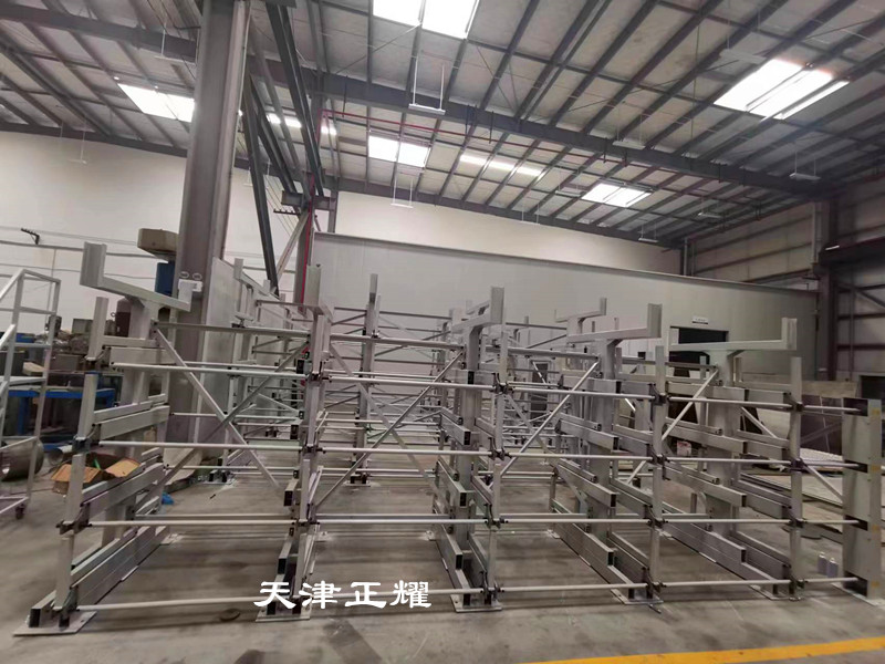 安徽宣城棒料貨架 鋼管存放架 鋁型材立體貨架 軸貨架
