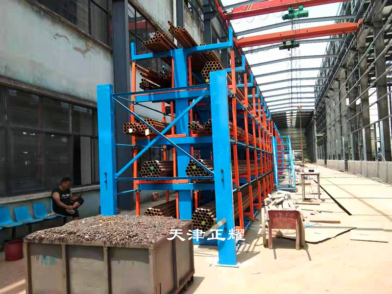 西藏管材貨架可伸縮可移動(dòng)方便航吊存取省空間方便