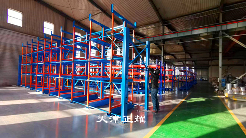 地面堆放的板材管材都這么辦了 板材貨架和管材貨架