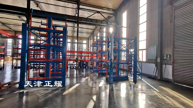 地面堆放的板材管材都這么辦了 板材貨架和管材貨架