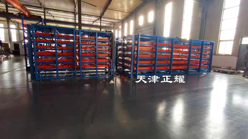 河南新鄉(xiāng)鋼板存放架 臥式板材貨架 抽屜式鋁板貨架