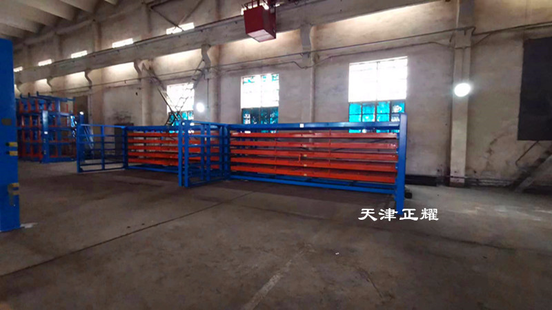 河北衡水鋼板存放架 抽屜式板材貨架 鋁板擺放架 銅板架子