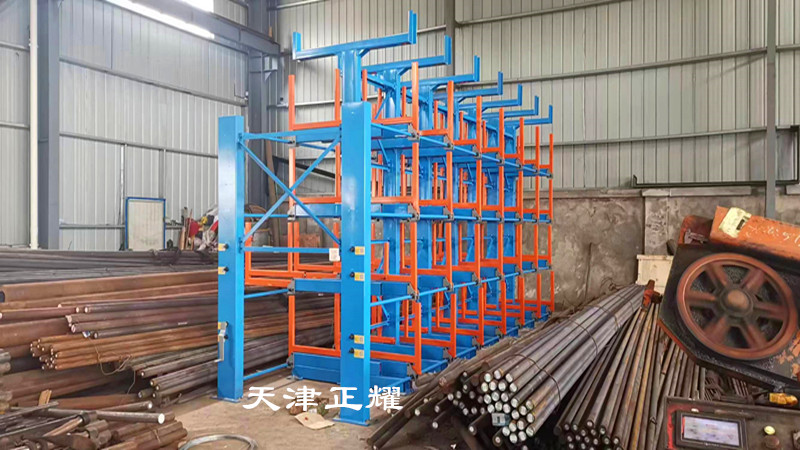 重慶圓鋼貨架 伸縮式鋼管存放架 手搖式銅排貨架 軸貨架