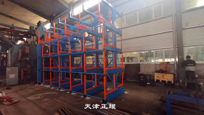 河北邢臺(tái)伸縮式懸臂貨架存放管棒型鋼槽角鐵銅排軸