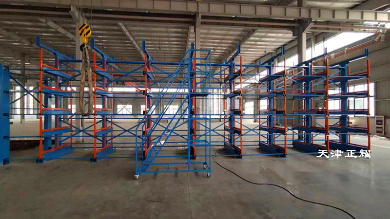 安徽蕪湖鋁型材貨架 鋼筋擺放架 軸貨架 鋼管存放架