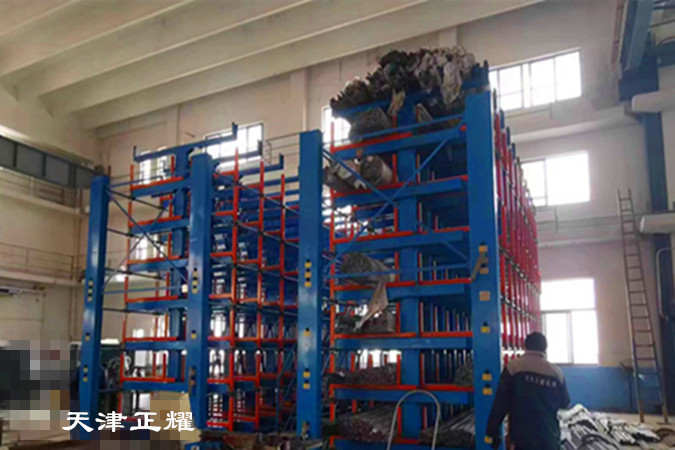 福建泉州圓鋼貨架 銅排存放架 鋼筋擺放架 鋁型材貨架