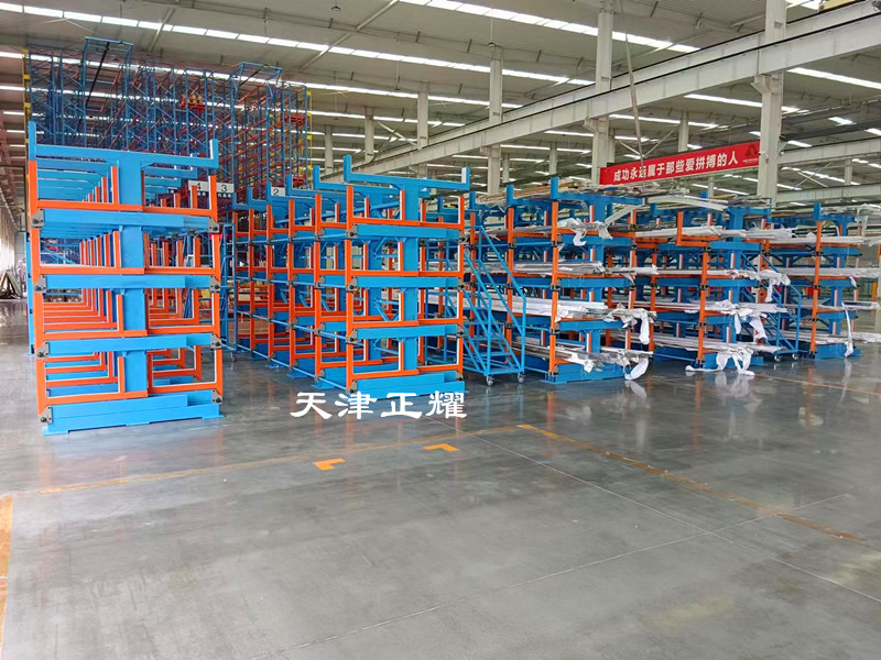 江蘇蘇州銅排倉(cāng)庫(kù)貨架 伸縮式銅排存放架 銅排重型貨架